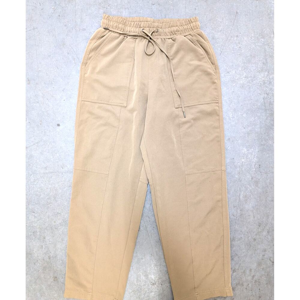 RBX Active Mens Tan Stretch Jogger Pants Size S Small Athletic Casual Khaki